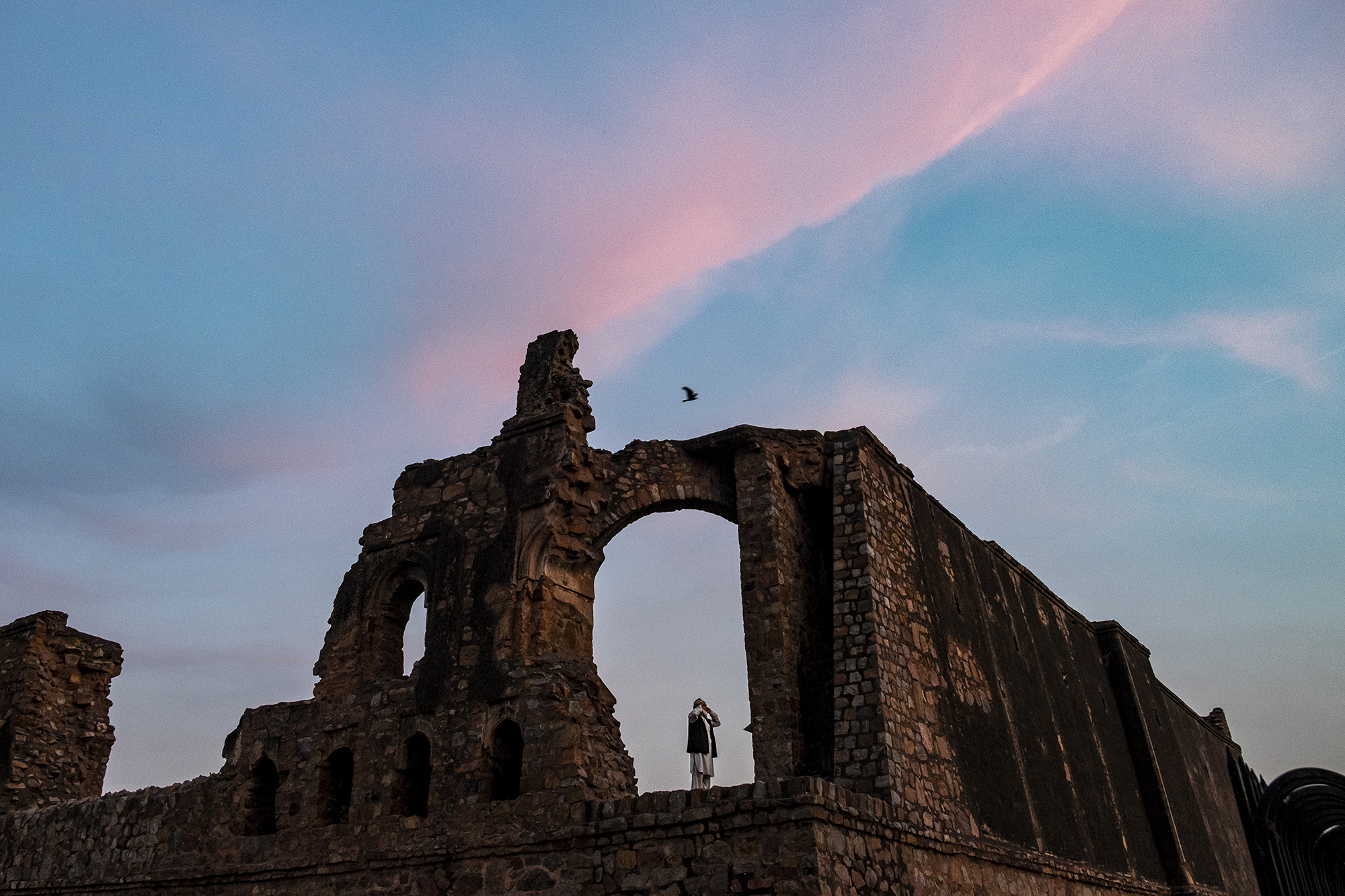 Candlelight at the ruins